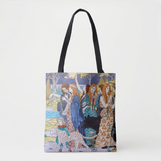 Eugene Grasset - Harmony Decorative Panel Tote Bag (Voorkant)