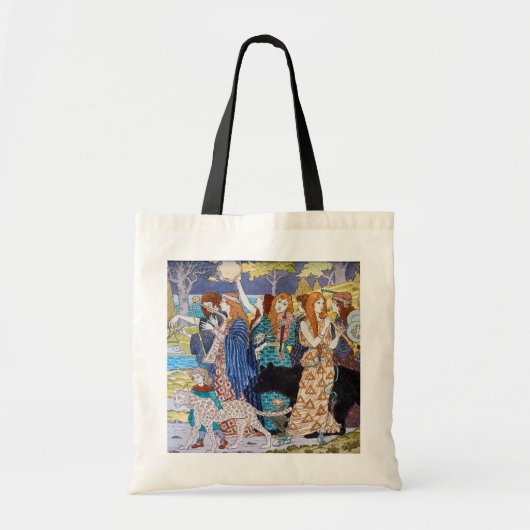 Eugene Grasset - Harmony Decorative Panel Tote Bag (Voorkant)