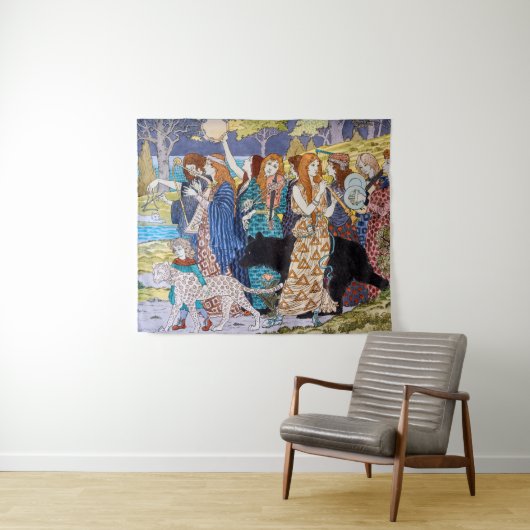 Eugene Grasset - Harmony Decorative Panel Wandkleed (In Situ (horizontaal))