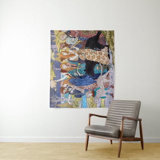 Eugene Grasset - Harmony Decorative Panel Wandkleed (In situ)