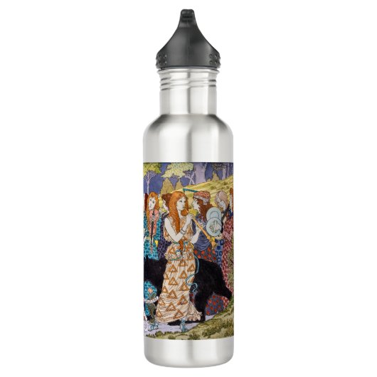 Eugene Grasset - Harmony Decorative Panel Waterfles (Rechts)