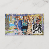 Eugene Grasset - Harmony - QR-code Visitekaartje (Voorkant)