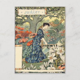 Eugène Grasset juillet Briefkaart