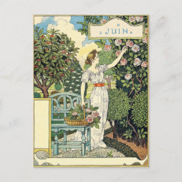 Eugène Grasset juin Briefkaart