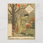 Eugène Grasset november Briefkaart (Voorkant)