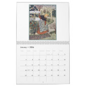 Eugene Grasset's The Fair Gardener Kalender (Jan 2026)