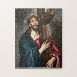 Eugene Greco - Christus draagt de kruispuzzel Legpuzzel