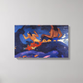 Eugène Henri Paul Gauguin - Fatata Te Miti Canvas Afdruk (Voorkant)