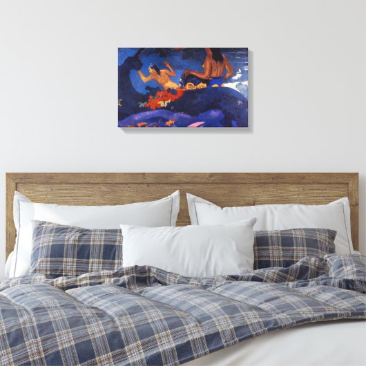 Eugène Henri Paul Gauguin - Fatata Te Miti Canvas Afdruk (Insitu (Slaapkamer))