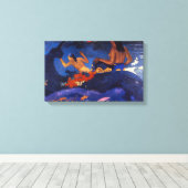 Eugène Henri Paul Gauguin - Fatata Te Miti Canvas Afdruk (Insitu (Houten vloer))