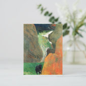 Eugène Henri Paul Gauguin - Hover Boven de Abyss Briefkaart (Staand voorkant)