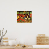 Eugene Henri Paul Gauguin - Joyfulness Poster (Keuken)