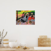 Eugene Henri Paul Gauguin - The Siesta Poster (Keuken)