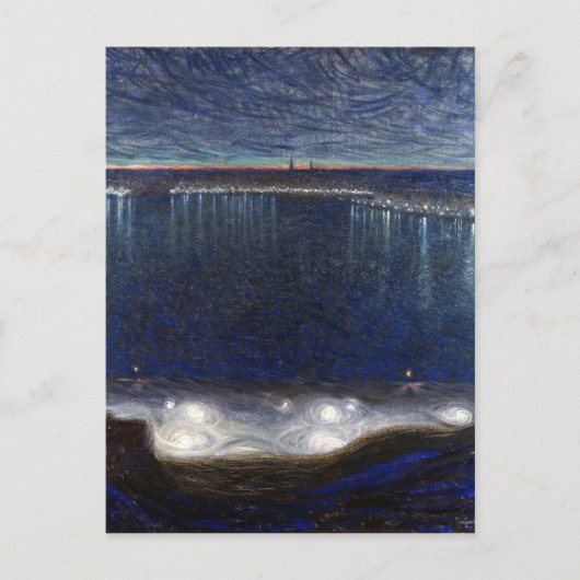 Eugène Jansson Riddarfjärden, Stockholm Briefkaart (Voorkant)