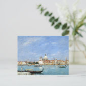 Eugène Louis Boudin Venetië, Santa Maria Briefkaart (Staand voorkant)