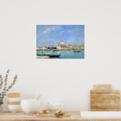 Eugène Louis Boudin Venetië, Santa Maria Poster (Keuken)