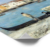 Eugène Louis Boudin Venetië, Santa Maria Poster (Hoek)