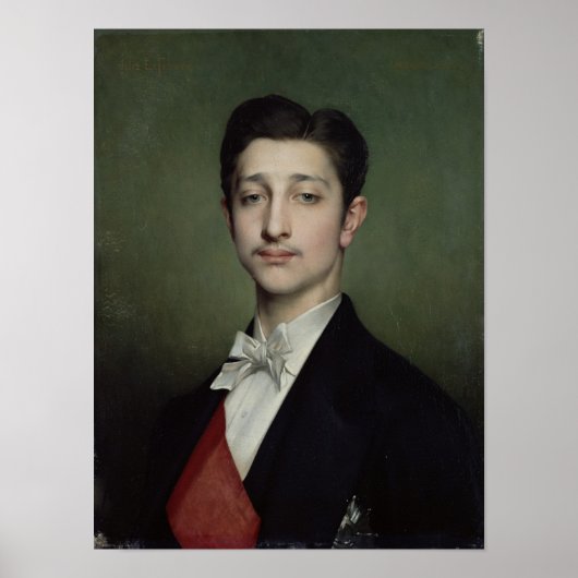 Eugene-Louis-Napoleon Bonaparte 1874 Poster (Voorkant)