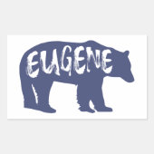 Eugene Oregon Beer Rechthoekige Sticker (Voorkant)