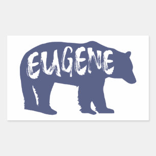 Eugene Oregon Beer Rechthoekige Sticker