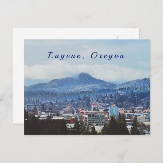 Eugene, Oregon Briefkaart (Voorkant / Achterkant)