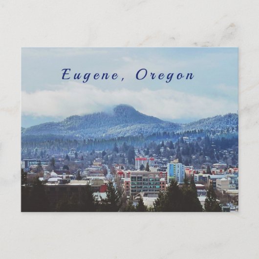 Eugene, Oregon Briefkaart (Voorkant)