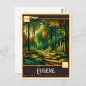 Eugene, Oregon | Briefkaart (Voorkant / Achterkant)