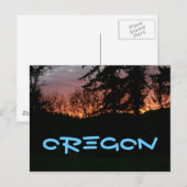 Eugene, Oregon Briefkaart (Voorkant / Achterkant)