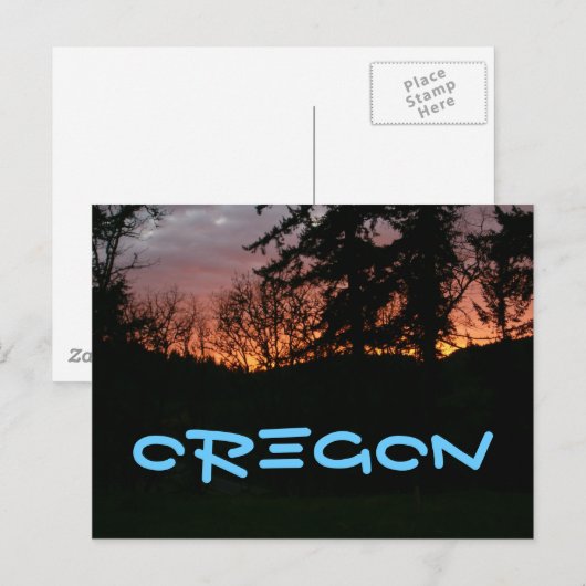 Eugene, Oregon Briefkaart (Voorkant / Achterkant)