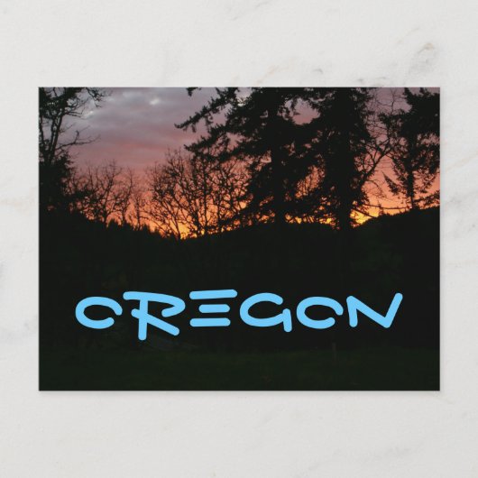 Eugene, Oregon Briefkaart (Voorkant)