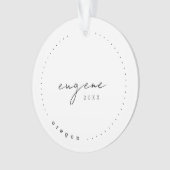 Eugene, Oregon of Travel United States Simple Ornament (voorkant)