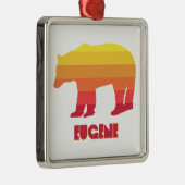 Eugene Oregon Rainbow Beer Metalen Ornament (Rechts)