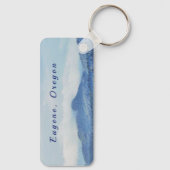 "Eugene, Oregon" Sleutelhanger met twee zijden (Achterkant)