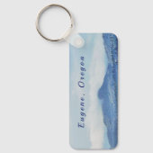 "Eugene, Oregon" Sleutelhanger met twee zijden (Voorkant)