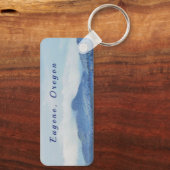 "Eugene, Oregon" Sleutelhanger met twee zijden (Achterkant)