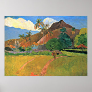 Eugene Paul Gauguin - Bloem door het raam Poster