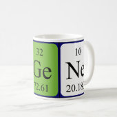 Eugene periodieke lijstnaam mok (Voorkant rechts)