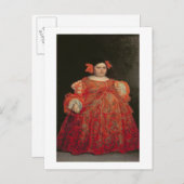 Eugenia Martinez Vallejo, genoemd La Monstrua Briefkaart (Voorkant / Achterkant)