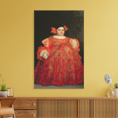 Eugenia Martinez Vallejo, La Monstrua (olie) Canvas Afdruk (Insitu (Woonkamer))