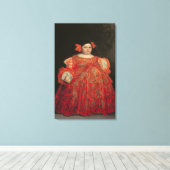 Eugenia Martinez Vallejo, La Monstrua (olie) Canvas Afdruk (Insitu (Houten vloer))