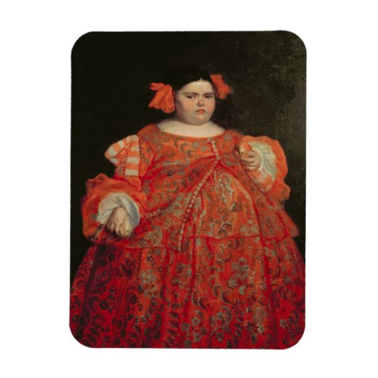 Eugenia Martinez Vallejo, La Monstrua (olie) Magneet (Verticaal)