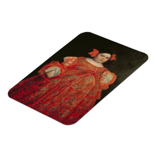 Eugenia Martinez Vallejo, La Monstrua (olie) Magneet (Linkerzijde)