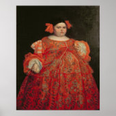 Eugenia Martinez Vallejo, La Monstrua (olie) Poster (Voorkant)