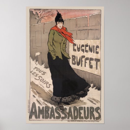 Eugénie Buffet - Ambassadeurs Poster (Voorkant)