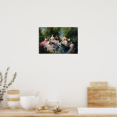 Eugenie Omringd door haar Dames in Waiting Poster (Keuken)