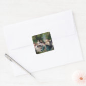 Eugenie Omringd door haar Dames in Waiting Vierkante Sticker (Envelop)