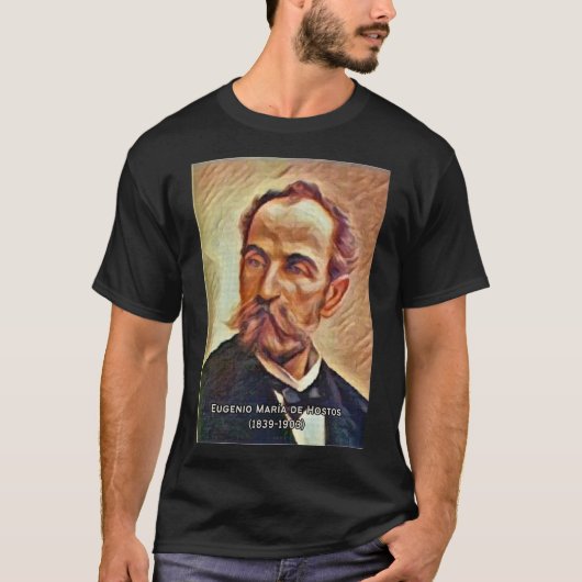 Eugenio Maria de Hostos T-shirt (Voorkant)