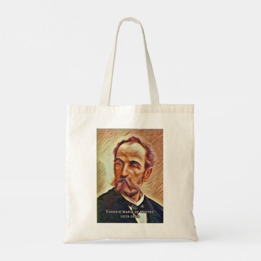 Eugenio Maria de Hostos Tote Bag (Achterkant)