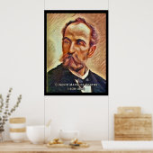 Eugenio Maria De Hostos Vintage Poster (Keuken)