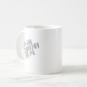 "Euh, hou van die reis voor mij" Mok (Voorkant links)